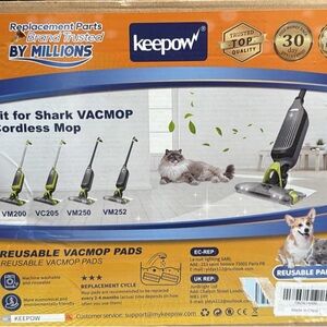 Reusable VacMop Pads for Shark VACMOP